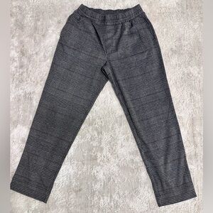 a new day Black and Gray Plaid Dress Pants